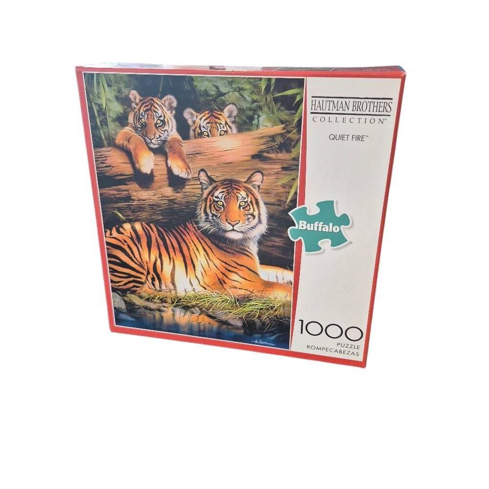 NEW Buffalo Games 1000 Piece Jigsaw Puzzle Hautman Brothers Collection Quiet Fir - Picture 5 of 8